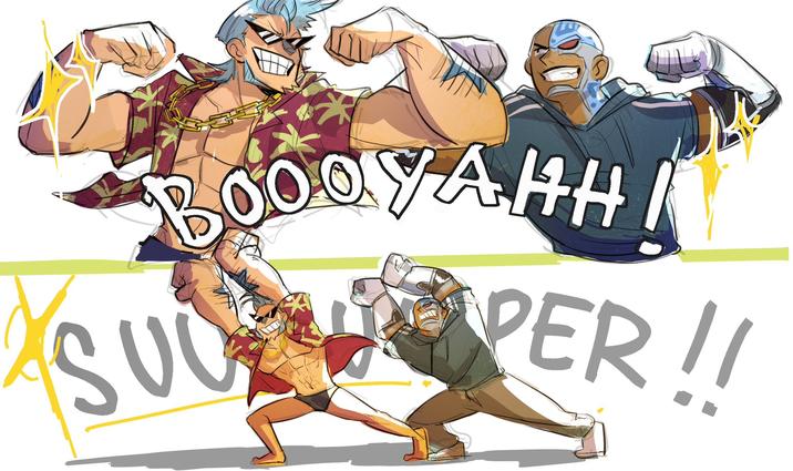 BOOOYAHH! SUPER!!
