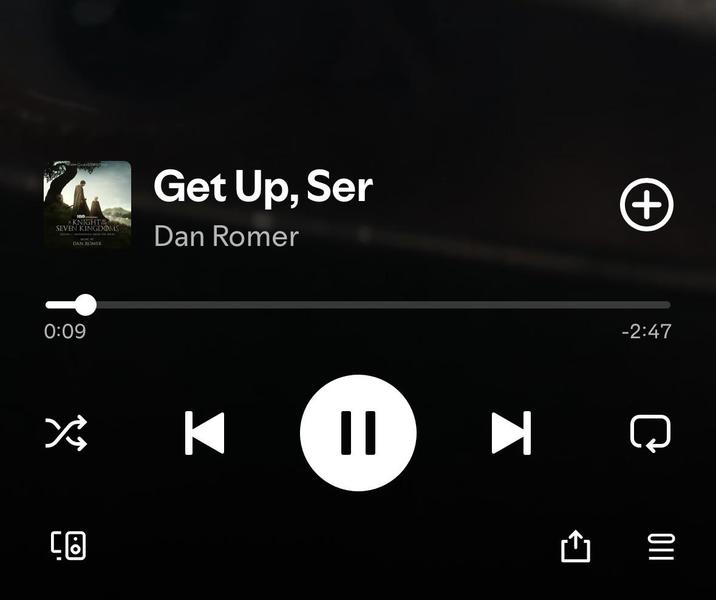 KNIGHT SEVEN KINGDOMS DAN ROMER Get Up, Ser Dan Romer 0:09 冷 K || + -2:47