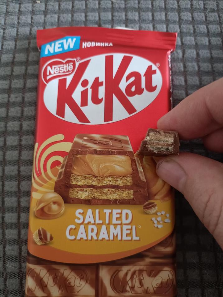 APA FOR T NEW Nestle НОВИНКА KitKat SALTED CARAMEL®