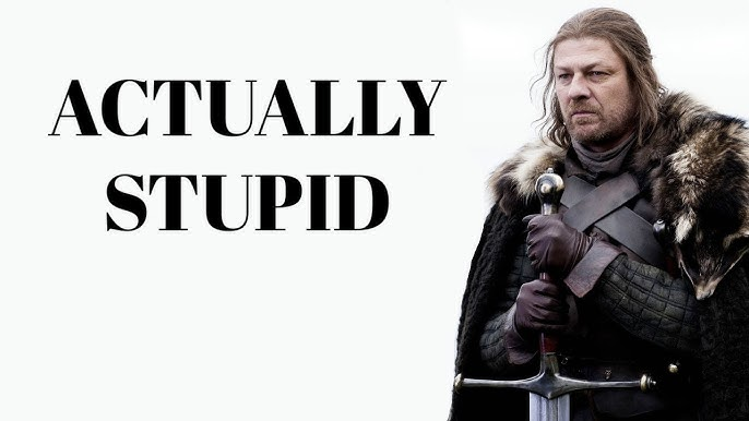 ACTUALLY STUPID