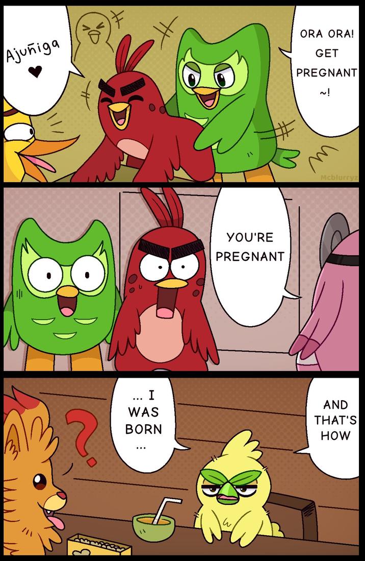 Ajuñiga H YOU'RE PREGNANT ORA ORA! GET PREGNANT ~! m Mcblurryz ... I WAS BORN AND THAT'S HOW