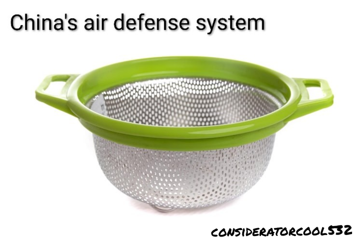 China's air defense system CONSIDERATORCOOL532