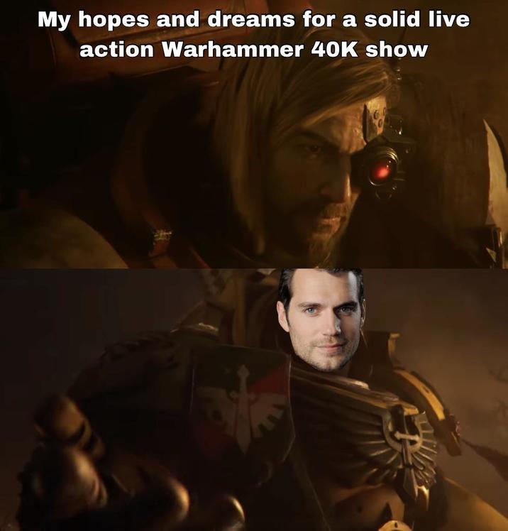 My hopes and dreams for a solid live action Warhammer 40K show