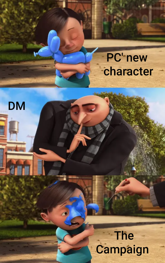 DM PC new character The Campaign