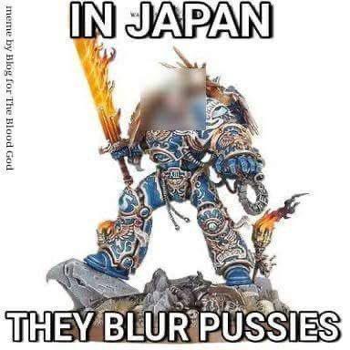 IN JAPAN meme by Blog for The Blood God THEY BLUR P------