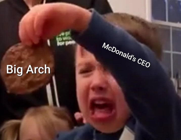 Big Arch McDonald's CEO