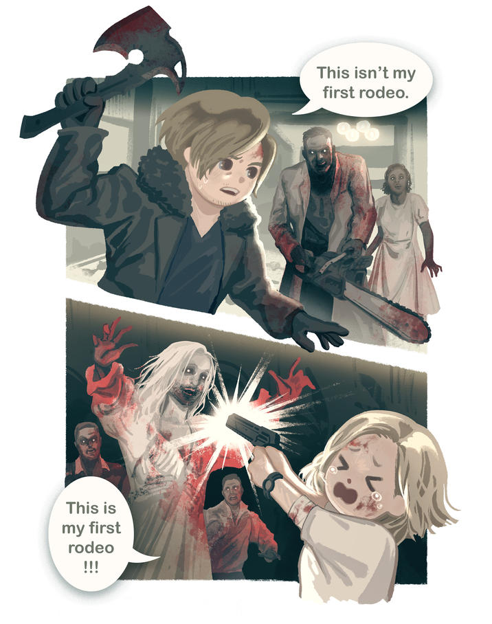 This is my first rodeo !!! This isn't my first rodeo. %%