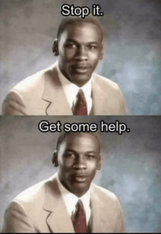 Stop it. Get some help.