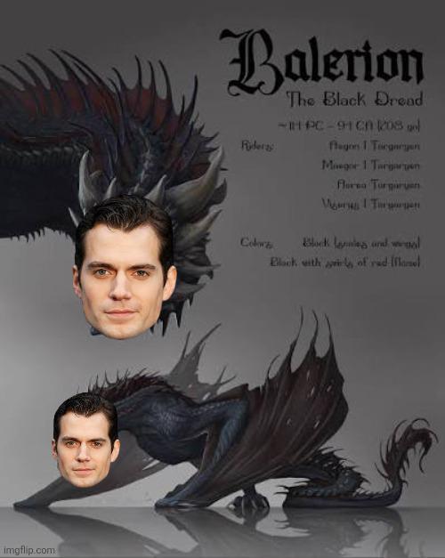 imgflip.com Balerion The Black Dread - PC-91 CA 08 Ryder flagon 1 Torggen Masgor 1 Targaryen flora Turgaryen More Tren Color Block lanes and wool Black with of red (flamel