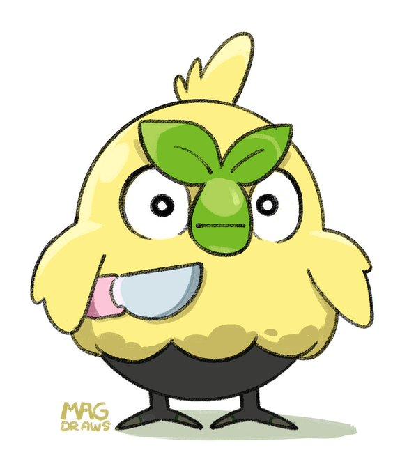 A piece of Browt fan art. Browt is depicted as the "knife duck":https://knowyourmeme.com/memes/duck-chick-with-knife meme.