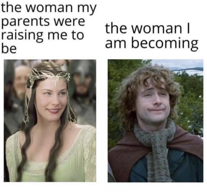 the woman my parents were raising me to be the woman I am becoming