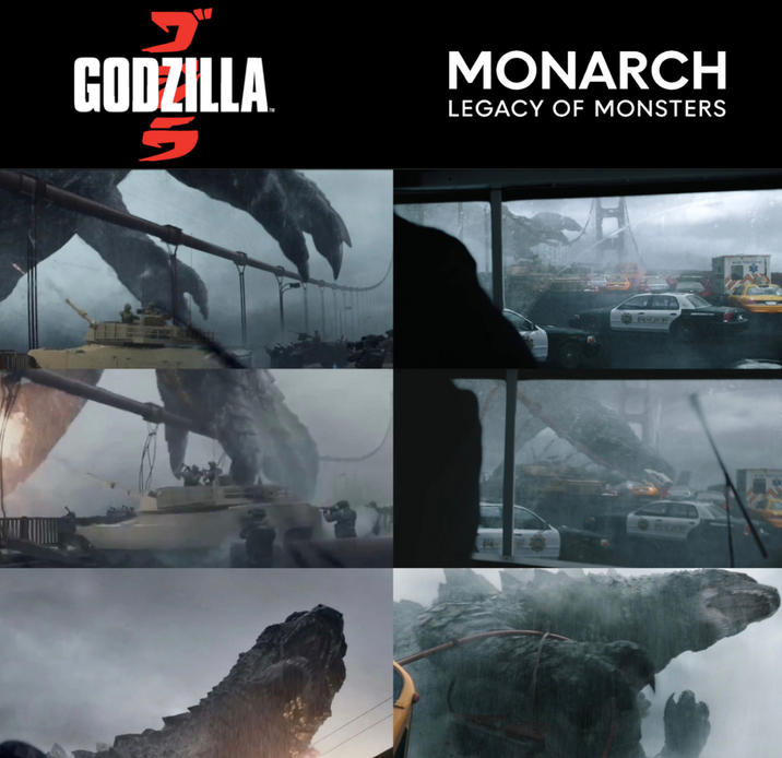 GODZILLA 5 MONARCH LEGACY OF MONSTERS