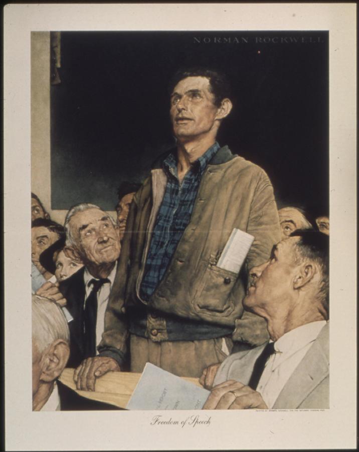 REPORT NMC ONT Freedom of Speech NORMAN ROCKWELL