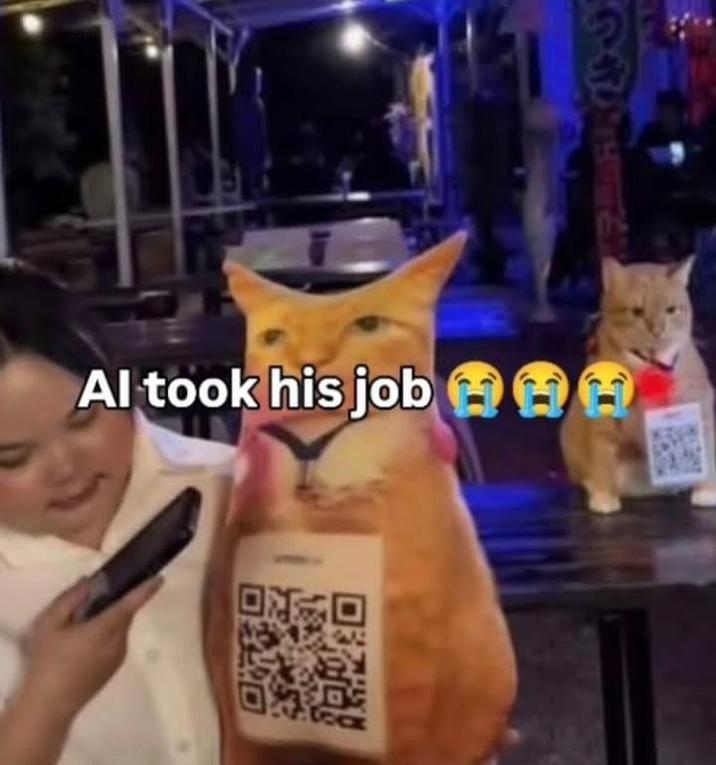 うき Al took his job a