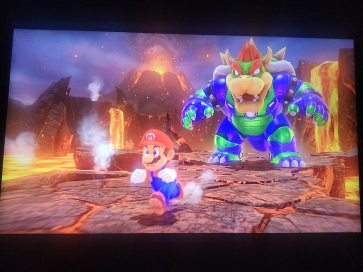 An alleged leaked screenshot from the alleged game Super Mario Titans.