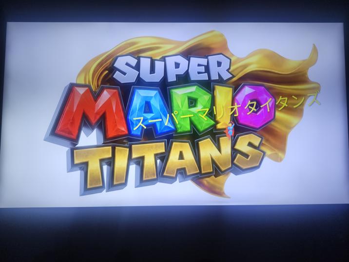 An alleged leaked screenshot from the alleged game Super Mario Titans.