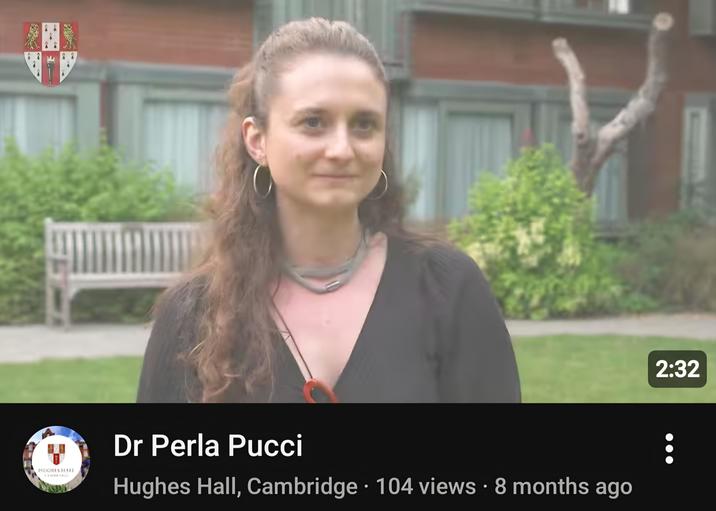 (BLI Dr Perla Pucci O Hughes Hall, Cambridge 104 views • 8 months ago 2:32