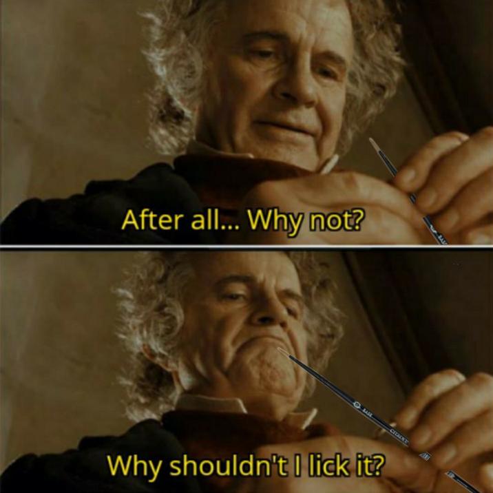 25 After all... Why not? BASE CITALNE Why shouldn't I lick it?