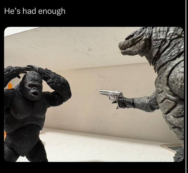 He's had enough