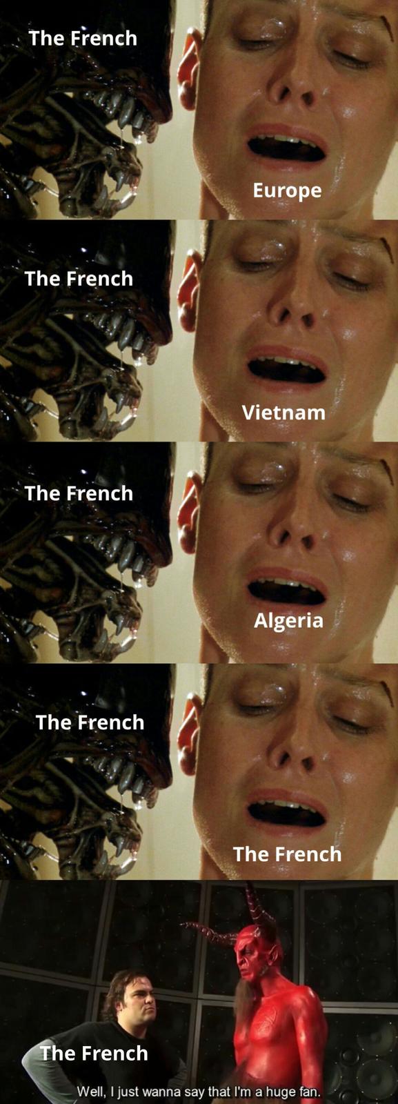 The French The French The French The French ༢ Europe Vietnam Algeria The French The French Well, I just wanna say that I'm a huge fan.