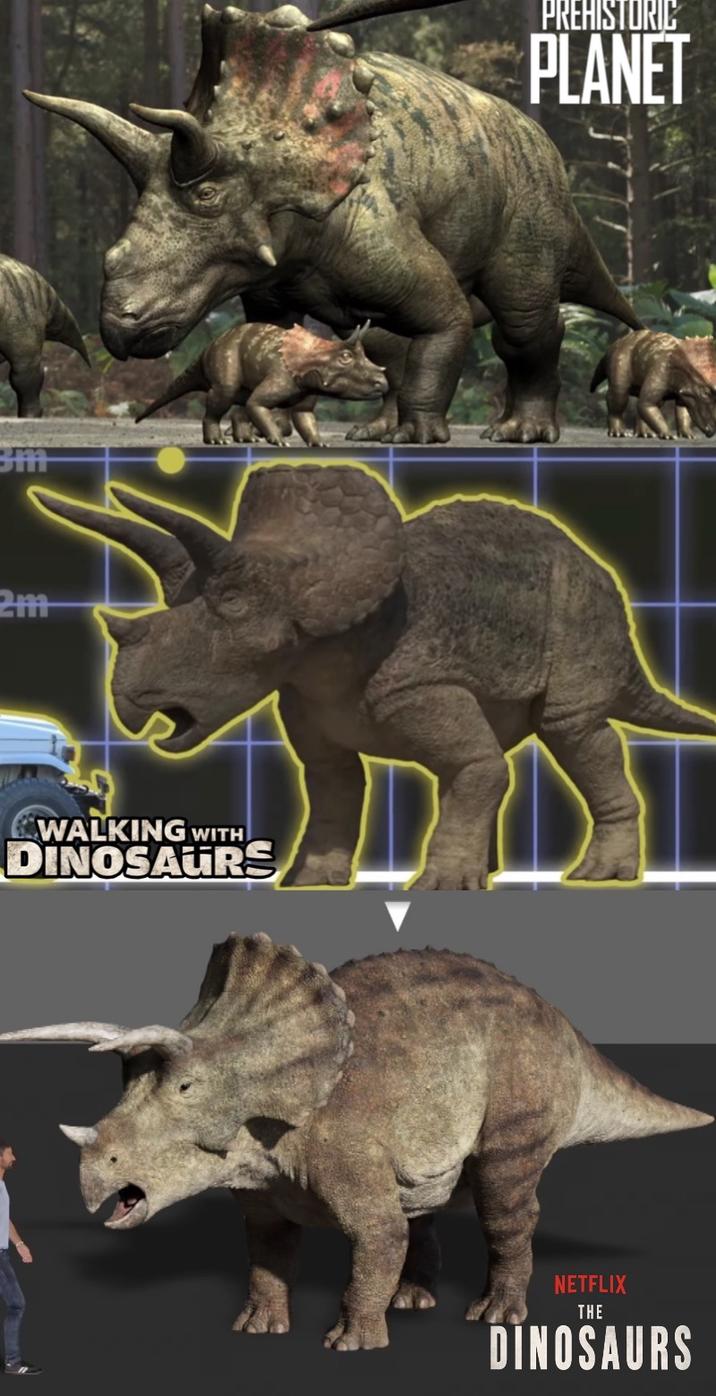 2m WALKING WITH DINOSAURS PREHISTORIC PLANET NETFLIX THE DINOSAURS
