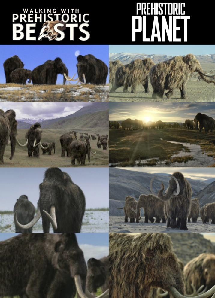 WALKING WITH PREHISTORIC BEASTS PREHISTORIC PLANET MA.