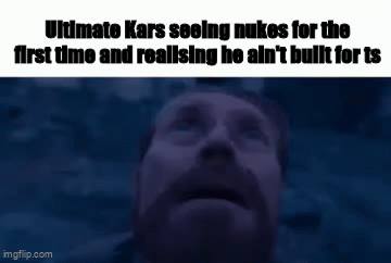 Ultimate Kars seeing nukes for the first time and realising he ain't built for ts imgflip.com