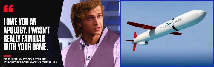 I OWE YOU AN APOLOGY. I WASN'T REALLY FAMILIAR WITH YOUR GAME. SHAQ TO CHRISTIAN WOOD AFTER HIS 27-POINT PERFORMANCE VS. THE SPURS imgflip.com ЯIAVAИ