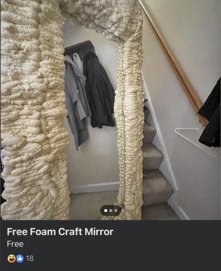 Free Foam Craft Mirror Free 18