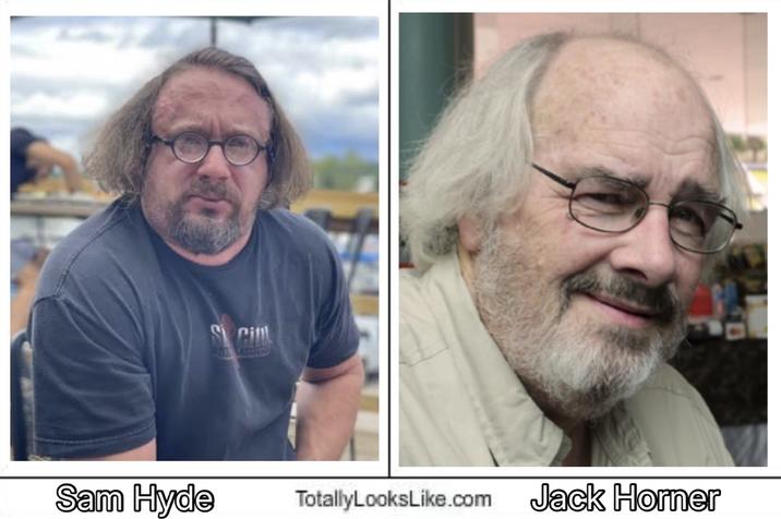 Sam Hyde TotallyLooksLike.com Jack Horner