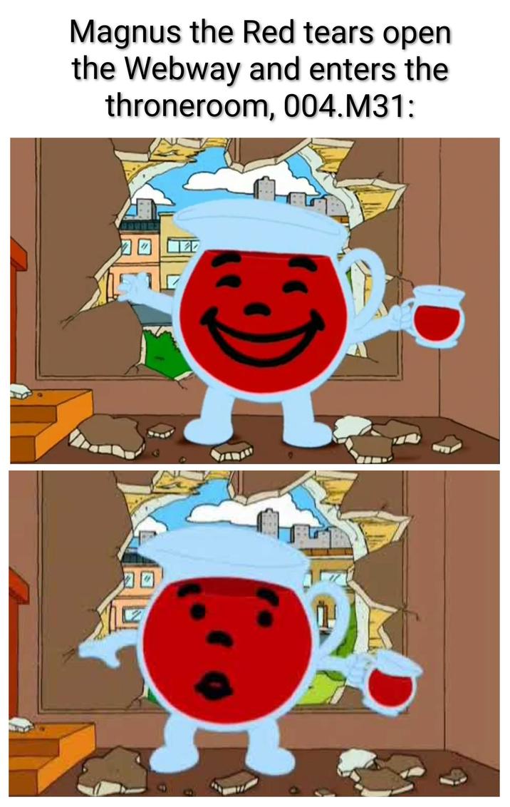 Magnus the Red tears open the Webway and enters the throneroom, 004.M31: 12 回