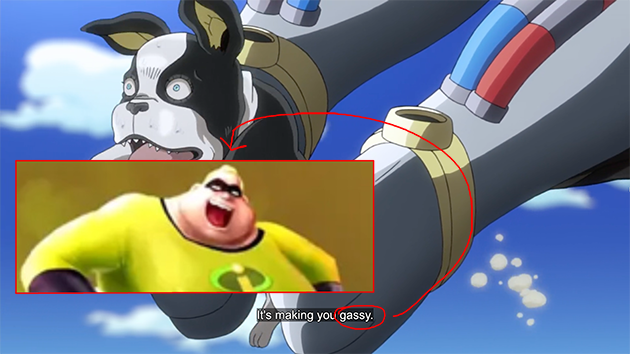 It's making you gassy.