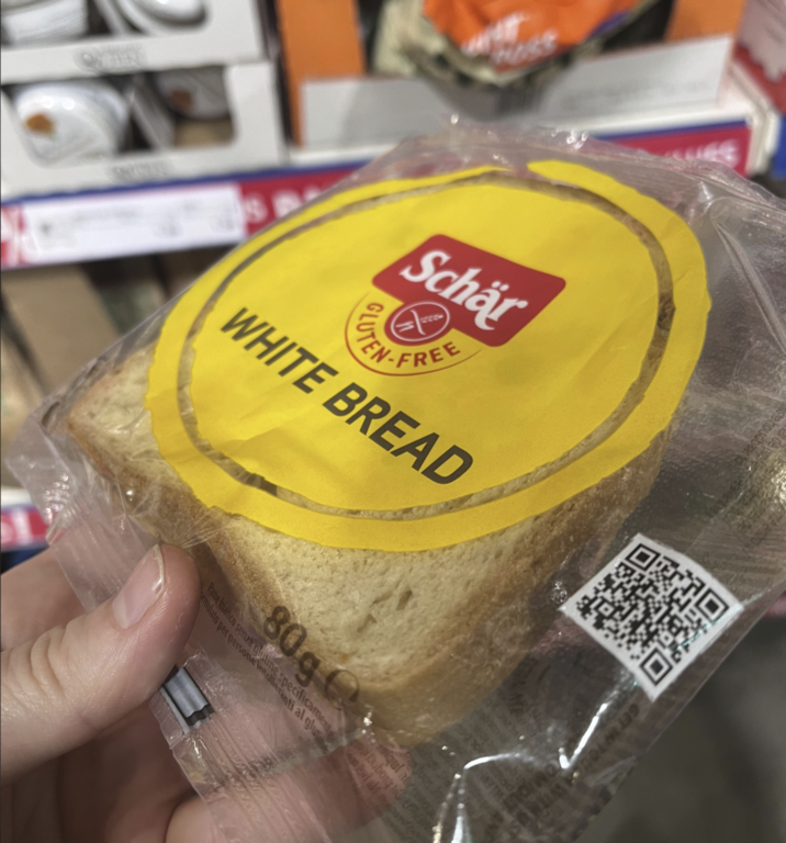 Schär GLUTENS FREE WHITE BREAD 80g Pane bianco senza glutine specificament letanti al glu mulato per persone intoller Juos iqul abo Duborg TOU