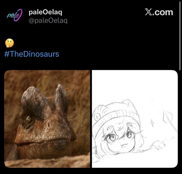 pale paleOelaq @paleOelaq #TheDinosaurs X.com