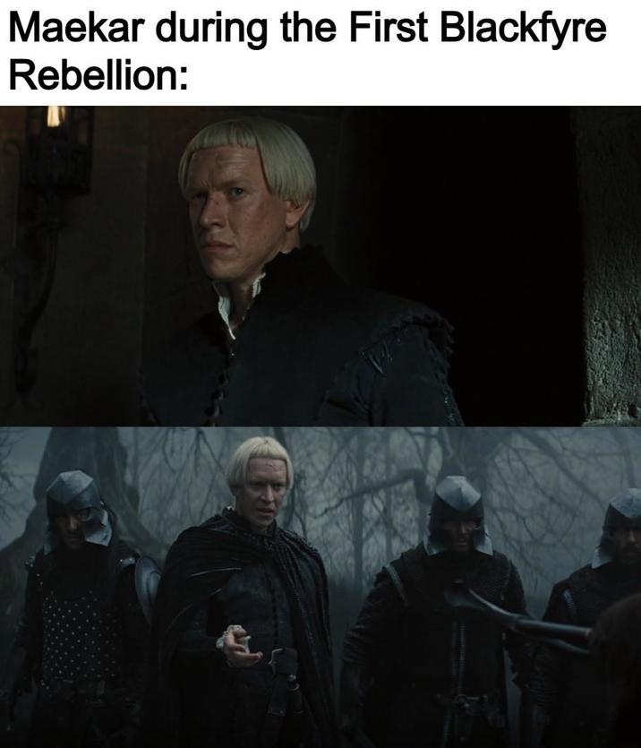Maekar during the First Blackfyre Rebellion: