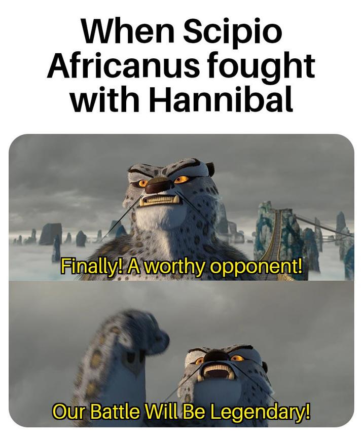 When Scipio Africanus fought with Hannibal Finally! A worthy opponent! Our Battle Will Be Legendary!