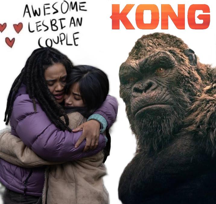AWESOME LESBIAN COUPLE KONG