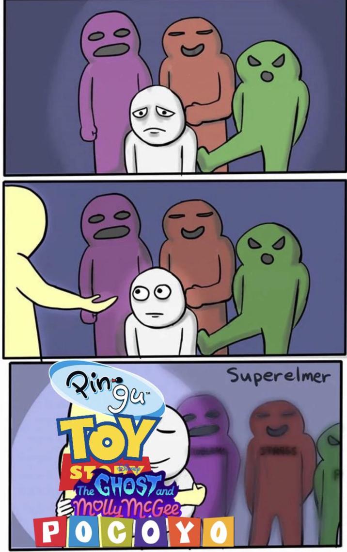 0 Ringer TOY The GHOSTand Emolly McGee POCOYO Superelmer