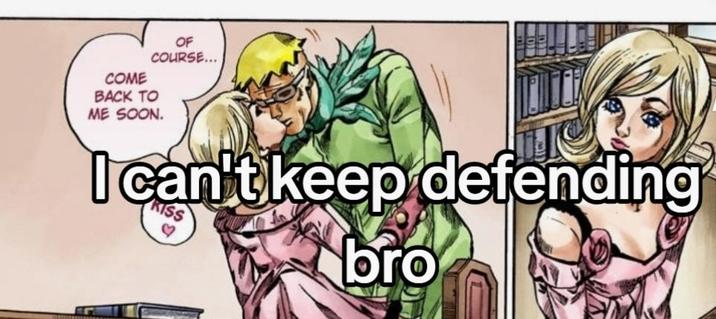 OF COME BACK TO COURSE... ME SOON. I can't keep defending bro