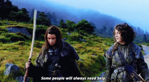 Some people will always need help.