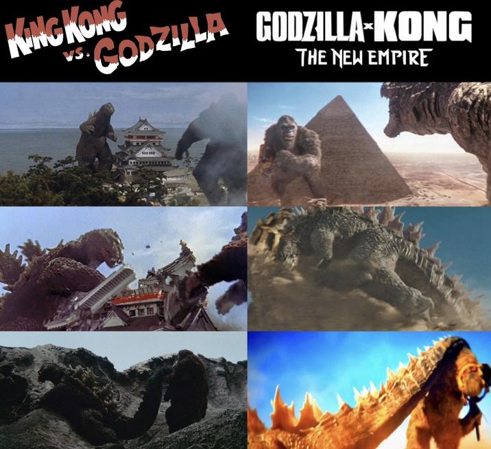 KING KONG CODZILLA GODZILLA-KONG THE NEW EMPIRE Bawwwwwww