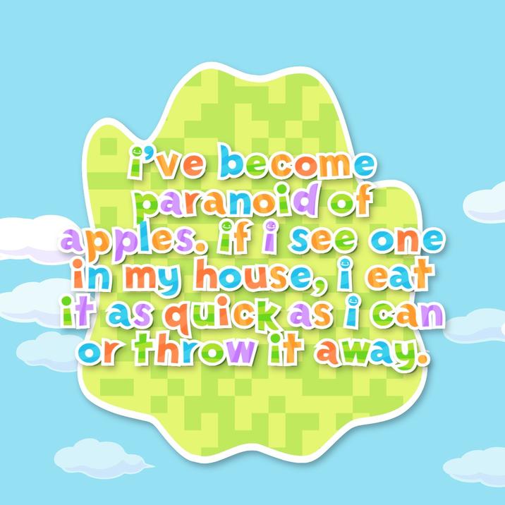 Yes, that's a real quote from the Happy Appy creepypasta.