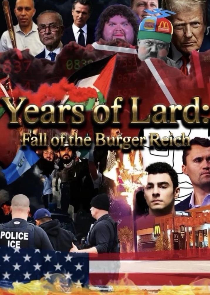 ING B 0839 7353 9675 1929 Years of Lard: Fall of the Burger Reich POLICE ICE