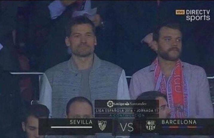 SEVILLA LaLiga Santander LIGA ESPAÑOLA 7014 JORNADA 11 ACONTINUACION VS ony Lankesh SovioFult DIRECTV sports BARCELONA