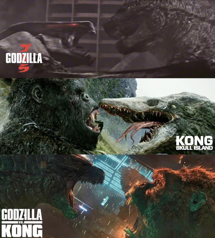 GODZILLA 5 GODZILLA VS.I KONG KONG SKULL ISLAND