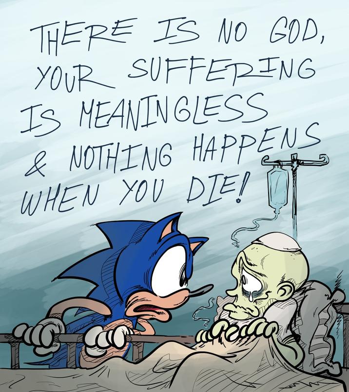 THERE IS NO GOD, YOUR SUFFERING IS MEANINGLESS & NOTHING WHEN YOU DIE! HAPPENS Reca