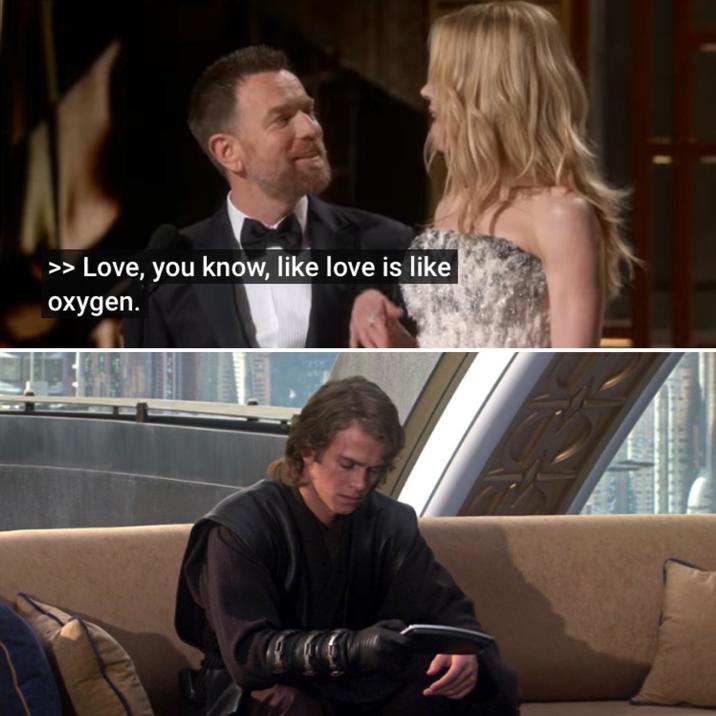 >> Love, you know, like love is like oxygen.