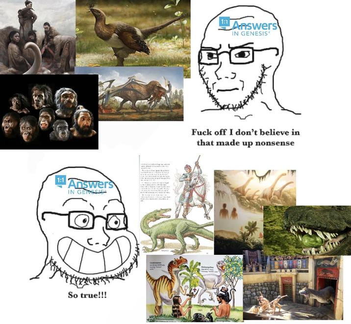 1:1 puhall Answers IN GENESI The hua la of taxi wkwk. pawty has the of du baca fi byte each, dis 300 a hdd y So true!!! Certosaurus Turys Estemmenosuchus STIMen so 1:1 Answers IN GENESIS F--- off I don't believe in that made up nonsense G Deinonychus Anurognathus