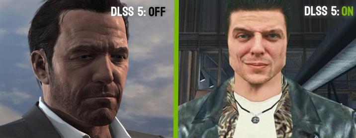 DLSS 5: OFF DLSS 5: ON