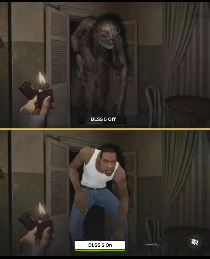 DLSS 5 Off DLSS 5 On F